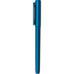 X6 pen met dop en ultra glide inkt-blauw zijkant