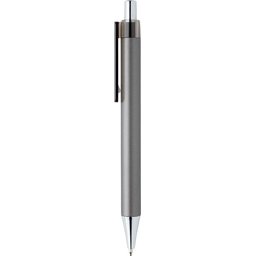 X8 metallic pen -antraciet zijkant