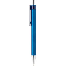 X8 metallic pen -blauw zijkant