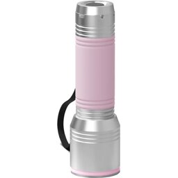 Zaklamp Reeves Silver Colour roze